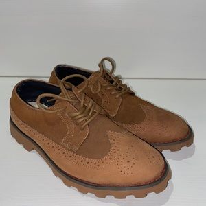 Generic Surplus Oxford Soft Bottom Brown Shoe